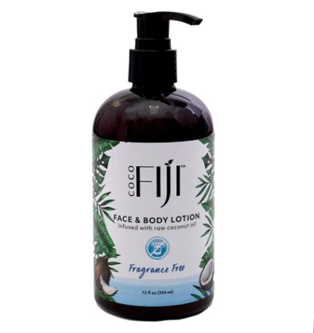 Organic Fiji Face & Body Lotion -- 12 fl oz