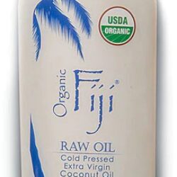 Óleo de Coco Virgem Orgânico Fiji Sem Fragrância - 355ml (12 fl oz)
