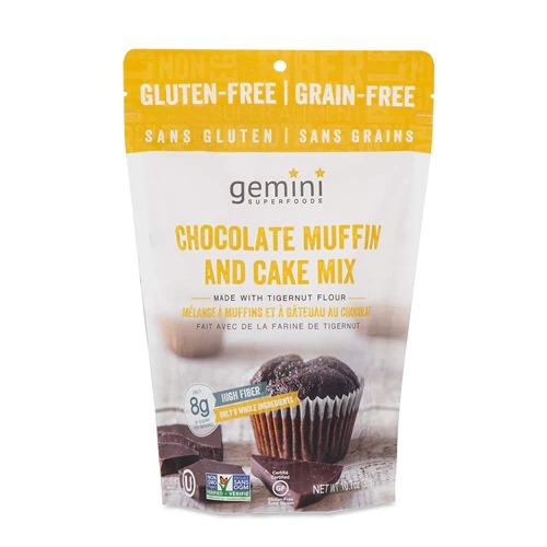 Mistura Orgânica de Chocolate para Bolo e Muffins Organic Gemini - 303g