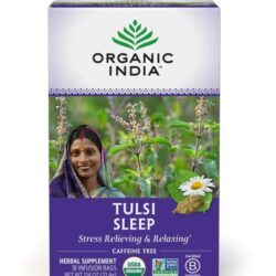 Organic India Tulsi Sleep Tea - Chá para Dormir Orgânico, 18 Sachês (Aprox. 27g)