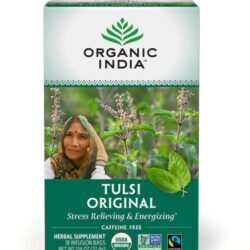 Chá Tulsi Original Organic India - 18 Sachês (27g)