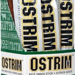 Ostrim Natural Snack Sticks 10 Unidades - Petisco Natural para Cães