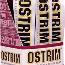 Ostrim Natural Snack Sticks Teriyaki - 10 Unidades: Proteína e Sabor Incríveis para Sua Rotina