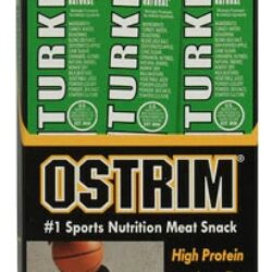 Ostrim Turkey Snack Stick Applewood - 10 Unidades (Aprox. 280g) - Lanche Proteico Natural