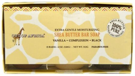 Out Of Africa Shea Butter Bar Soap 3 Pack Gift Set -- 3 Bars