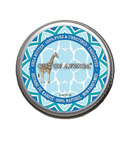 Out Of Africa Unscented Shea Butter Tin (boxed) -- 2 oz