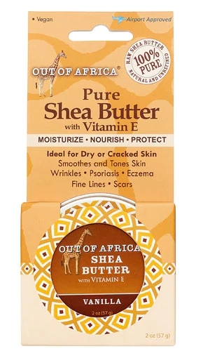 Manteiga de Karité Baunilha Out Of Africa 57g (Caixa) - Hidratação Profunda e Bem-Estar