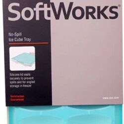 Bandeja de Gelo em Silicone OXO Softworks - Congela 12 Cubos - Durabilidade e Versatilidade