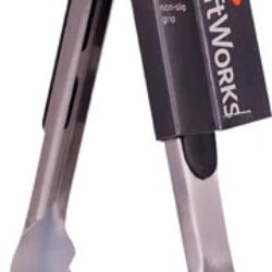 Pegador de Inox OXO Softworks 23cm com Trava - Versatilidade e Segurança na Cozinha