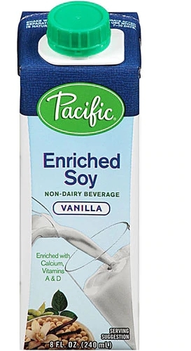 Bebida Vegetal de Soja com Baunilha Pacific Foods - 237ml (8 fl oz)