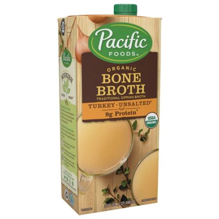 Pacific Foods Organic Bone Broth Turkey -- 32 fl oz