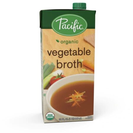 Pacific Foods Organic Broth Vegetable -- 32 fl oz