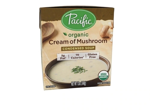 Pacific Foods Sopa Creme de Cogumelos Orgânica Sem Glúten - 340g
