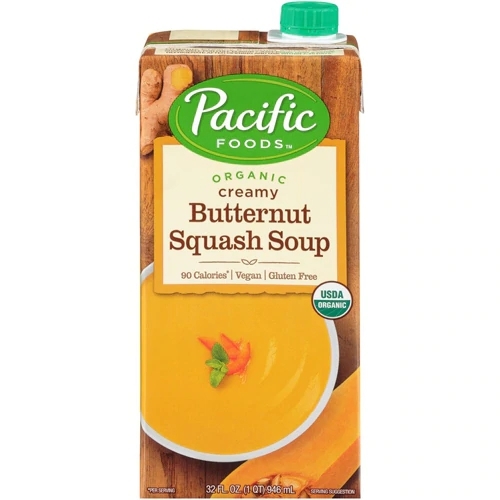 Pacific Foods Sopa Cremosa de Abóbora Orgânica 946ml - Sabor e Nutrição Certificados