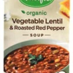 Pacific Foods Sopa Orgânica de Lentilha e Pimentão Vermelho Assado - 482g