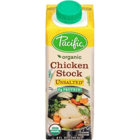 Pacific Foods Organic Stock Unsalted Chicken -- 8 fl oz