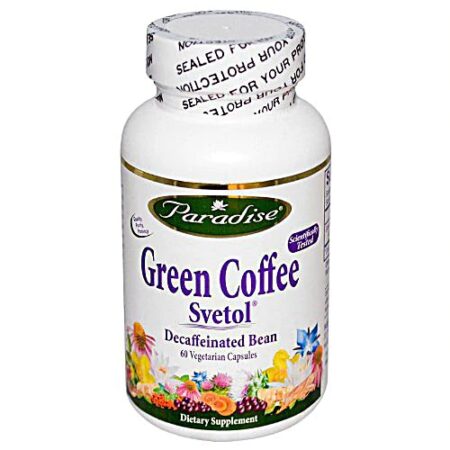 Paradise Herbs Green Coffee Svetol® -- 60 Vegetarian Capsules