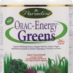 Paradise Herbs Orac Energy Greens - 120 Cápsulas Vegetarianas: Vitalidade e Nutrição Completa