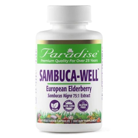 Paradise Herbs Sambuca-Well™ European Elderberry -- 60 Vegetarian Capsules