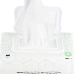 Lenços Umidecidos Parasol Clear+Pure™ Wipes - 600 Unidades: Higiene Impecável e Pura