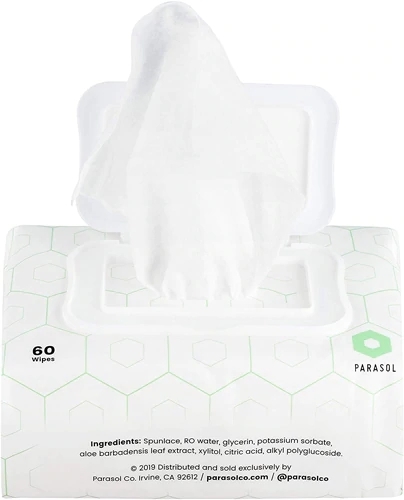 Lenços Umidecidos Parasol Clear+Pure™ Wipes - 600 Unidades: Higiene Impecável e Pura