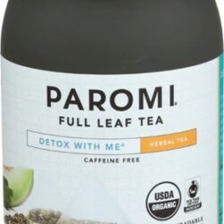 Chá Detox With Me® Paromi Tea 15 Sachês Piramidais Biodegradáveis - Purificação Natural