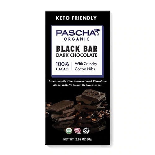 Chocolate Amargo 100% Cacau Orgânico Pascha - 80g