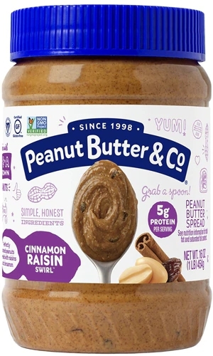 Pasta de Amendoim Peanut Butter & Co. Canela e Uva Passa - 454g