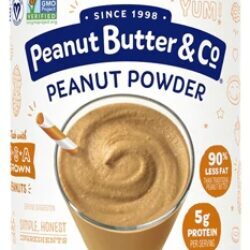 Manteiga de Amendoim em Pó Mighty Nut® Original Peanut Butter & Co - 184g: Leveza e Sabor Nutritivo