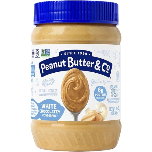 Manteiga de Amendoim Peanut Butter & Co Chocolate Branco Maravilhoso® - 453g