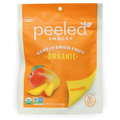 Peeled Snacks Manga Desidratada Orgânica 80g - Puro Sabor Tropical!