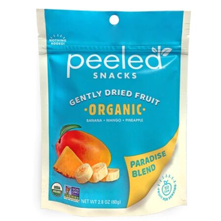 Peeled Snacks Organic Dried Fruit Paradise Blend -- 2.8 oz