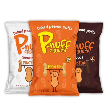 Perfect Life Nutrition P-Nufff Crunch Variety -- 6 Pack