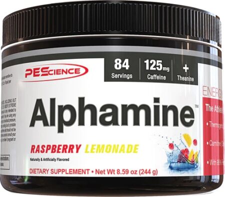 PEScience Alphamine™ Raspberry Lemonade -- 8.59 oz