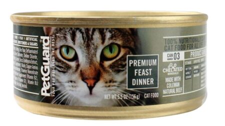 PetGuard Canned Cat Food Premium Feast Dinner -- 5.5 oz