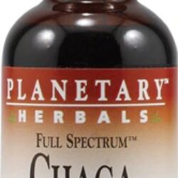 Planetary Herbals Chaga Extrato Líquido 60ml - Potencial Imunológico e Bem-Estar