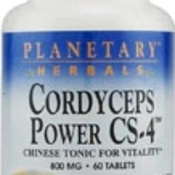 Planetary Herbals Cordyceps Power CS-4™ 800mg: 60 Comprimidos para Energia e Vitalidade