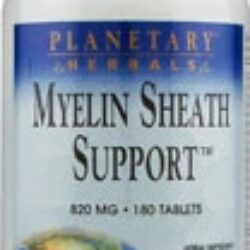 Planetary Herbals Myelin Sheath Support 820 mg - 180 Comprimidos - Suporte à Bainha de Mielina