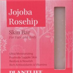 Sabonete em Barra Plantlife Jojoba e Rosa Mosqueta para Rosto e Corpo - 113g