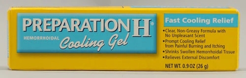 Gel Refrescante Preparation H para Hemorroidas - 255g: Alívio Rápido e Conforto Duradouro