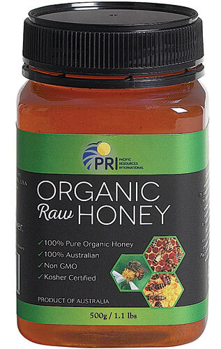 Mel Puro Australiano PRI BeePower Orgânico Cru 500g - Energia Natural e Bem-Estar