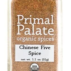 Cinco Especiarias Chinesas Orgânicas Primal Palate - 31g | Sabor Autêntico e Saudável