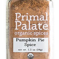 Tempero para Torta de Abóbora Orgânico Primal Palate (1.2 oz / 34g) - Sabor Autêntico e Saúde