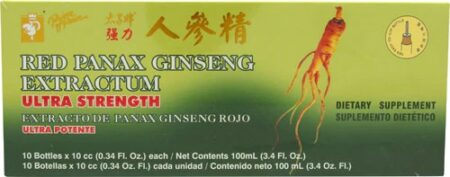 Prince of Peace Red Panax Ginseng Extractum Ultra Strength -- 10 Bottles