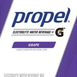 Propel Water Bebida Eletrolítica Sabor Uva - 10 Pacotes (53g Total)