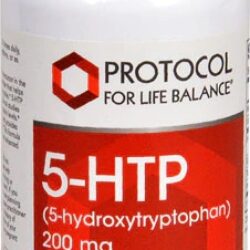 Protocol For Life Balance 5-HTP 200mg: 60 Cápsulas Veganas para Equilíbrio Emocional