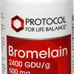 Protocol For Life Balance Bromelaina 500mg - 90 Cápsulas Vegetais: Seu Aliado Natural para o Bem-Estar Digestivo e Anti-inflamatório