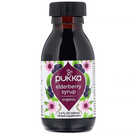 Pukka Elderberry Syrup Organic -- 3.4 fl oz