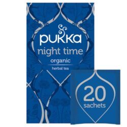 Pukka Chá Night Time Flor de Aveia, Lavanda e Flor de Tília - 20 Sachês (20g)
