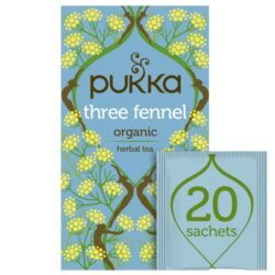 Chá Pukka Orgânico Três Ervas de Funcho - 20 Sachês (37.4g)
